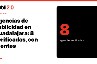 Portada del ranking de agencias de publicidad en Guadalajara 2026 de Publi2.0