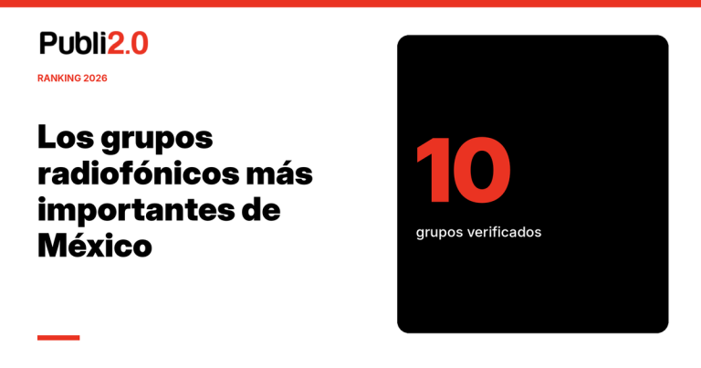 Ranking 2026 de los grupos radiofónicos más importantes de México