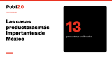 Casas productoras en México 2026: las 13 más importantes del país