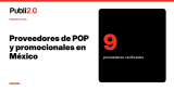 Agencias de promocionales, material POP e impresión en México 2026